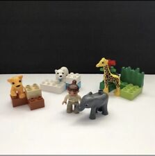 Lego Duplo 4962 Baby Zoo Jirafa Elefante Oso Polar Cachorro Juego Completo de Construcción segunda mano  Embacar hacia Argentina
