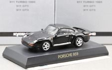 Kyosho 1/64 Porsche Collection 1 Porsche 959 1987 negro, usado segunda mano  Embacar hacia Argentina