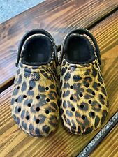 Crocs Clásico Leopardo Estampado Animal Zuepardo Zuepardo Zuepardo Mujer Talla 7 Zapatos para Mujer, usado segunda mano  Embacar hacia Argentina