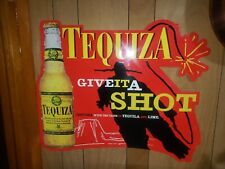 Tequiza sign metal for sale  Middleville