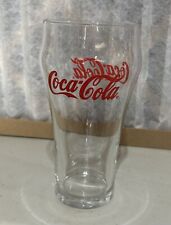 Vintage  Double Print Coca-Cola Glass With Red Lettering 6” for sale  Shipping to South Africa