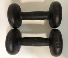 Vtg dumbbells iron for sale  Glendale