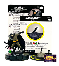 Usado, DC Heroclix Batman #040 Batarang & #s001 com cartão Batman série animada conjunto comprar usado  Enviando para Brazil