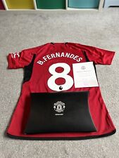 Signed fernandes manchester for sale  STOCKPORT