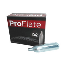 ProFlate CO2 Threaded Gas Cartridge Inflator for Bike Cycle Tyre Pump 10 x 16g, used for sale  Shipping to South Africa