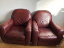 Pair contemporary burgundy for sale  LONDON
