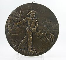 Bronzeplatte bauern saat gebraucht kaufen  Bremen