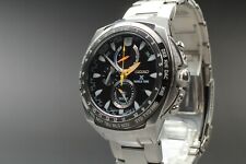 Usado, [QUASE PERFEITO] SEIKO Prospex V195-0AB0 relógio solar cronógrafo hora mundial do Japão comprar usado  Enviando para Brazil