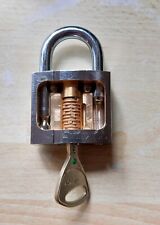 Cutaway padlock abloy for sale  Shipping to Ireland