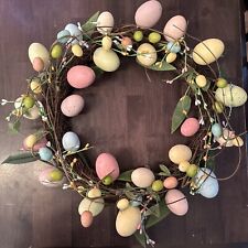 Easter egg wreath for sale  Omaha