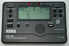 Sintonizador Combo KORG TM-50 Metrónomo Música Negro Músico Digital PROBADO Funciona, usado segunda mano  Embacar hacia Argentina