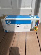 GENUINE HP Q6000A COLOR LASERJET TONER CARTRIDGE - BLACK - Open Box for sale  Shipping to South Africa
