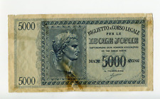 Banconota 5000 dracme usato  Castellammare Di Stabia