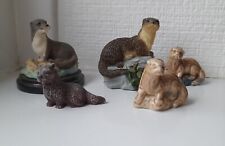 Otter figurines ornaments for sale  FLEETWOOD