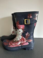 Joules floral wellie for sale  UK