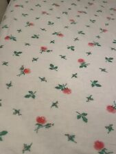 Cobertor vintage borda de cetim branco clássico rosa rosas 68x73 roupa de cama flanela macia comprar usado  Enviando para Brazil