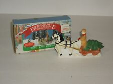 1991 NOMA Christmas Village Acc. Boneco de porcelana cavalo/carrinho na caixa  comprar usado  Enviando para Brazil