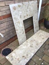 Marble slabs fireplace for sale  DROITWICH