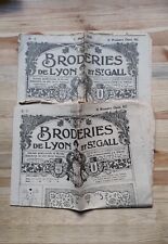 Broderies lyon gall usato  Italia