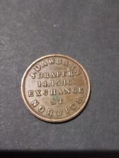British copper token for sale  MALVERN