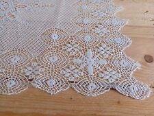 Vintage lace tablecloth for sale  CLEVEDON