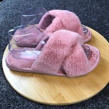 Womens fuzzy slippers for sale  Yulee