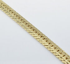 mens 14k gold bracelets for sale  LONDON