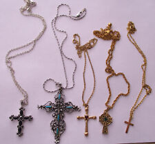 Vtg cross crucifix for sale  Milo