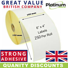 Royal Mail Compatível 4X6" 100x150MM Etiquetas Térmica Direta Impressoras Zebra 4 X 6" comprar usado  Enviando para Brazil