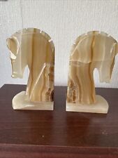 Pair carved knight for sale  SOMERTON
