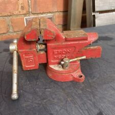 Used, Eron N630 75mm 3in Jaws Small Bench Vice With Anvil On Swivel Base Working Cond for sale  Shipping to South Africa