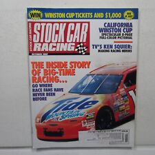 Stock Car Racing outubro de 1997 California Winston Cup, Ken Squier, corrida na web comprar usado  Enviando para Brazil