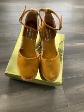 Unbranded mustard espadrille for sale  MORECAMBE