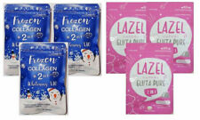 3X Frozen Colágeno + 3x Conjunto lazel Gluta Pure clareamento da pele brilhante antioxidante comprar usado  Enviando para Brazil