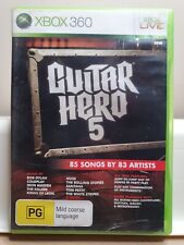 Guitar Hero 5 para Microsoft Xbox 360 | 2009 | Killers Santana Coldplay Bon Jovi comprar usado  Enviando para Brazil