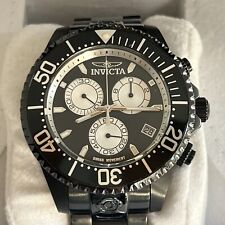 Invicta Pro-Diver Modelo 26852 **Não Funciona** Pulseira Preta de Aço Inoxidável comprar usado  Enviando para Brazil