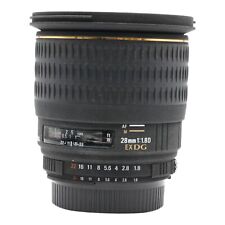 Used, Lens Wide Angle Sigma 28mm 28 MM 1.8 Ex Dg - Nikon Af for sale  Shipping to South Africa