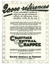 Publicité ancienne chauffage d'occasion  France