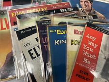 Lote de 20 discos vintage de 45 RPM originais de Elvis Presley dos anos 1950 comprar usado  Enviando para Brazil