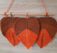 Macrame feather wall for sale  ROWLEY REGIS