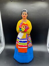Muñeca de cerámica colorida pintada a mano Muneca Naja segunda mano  Embacar hacia Argentina