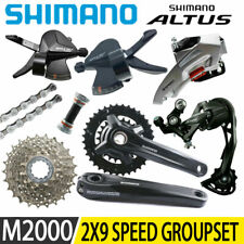 Pedivela Shimano Alivio M2000 MTB Groupset 2X9 velocidade 170MM 36-22T HG400-9 11-34T comprar usado  Enviando para Brazil