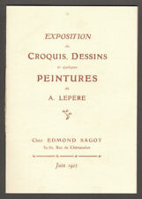 Catalogue. lepère. exhibition d'occasion  Expédié en Belgium