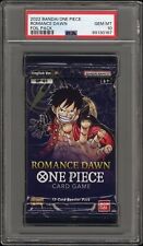 2022 Bandai One Piece Romance Dawn OP 01 Booster Pack GEM MINT PSA 10 comprar usado  Enviando para Brazil
