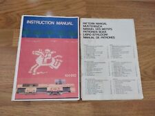 Instruction manual brother for sale  BIRMINGHAM