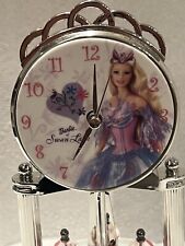 Barbie of Swan Lake relógio de aniversário de porcelana genuíno, sem caixa testado e funciona comprar usado  Enviando para Brazil