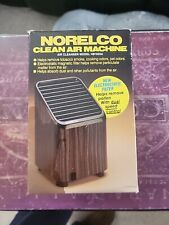 Usado, Purificador de grãos de madeira vintage Norelco Clean Air Machine CA110 tampo de mesa testado comprar usado  Enviando para Brazil