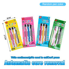 Brukt, 4 Colors Suit Rotating Pencil Replaceable Automatic Core Pen With Pencil L!QU til salgs  Frakt til Norway