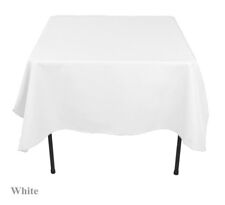 Toalha de mesa de sobreposição quadrada 60"x 60 polegadas 100% poliéster atacado festa de casamento comprar usado  Enviando para Brazil