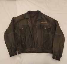 Diesel leather jacket for sale  DEWSBURY